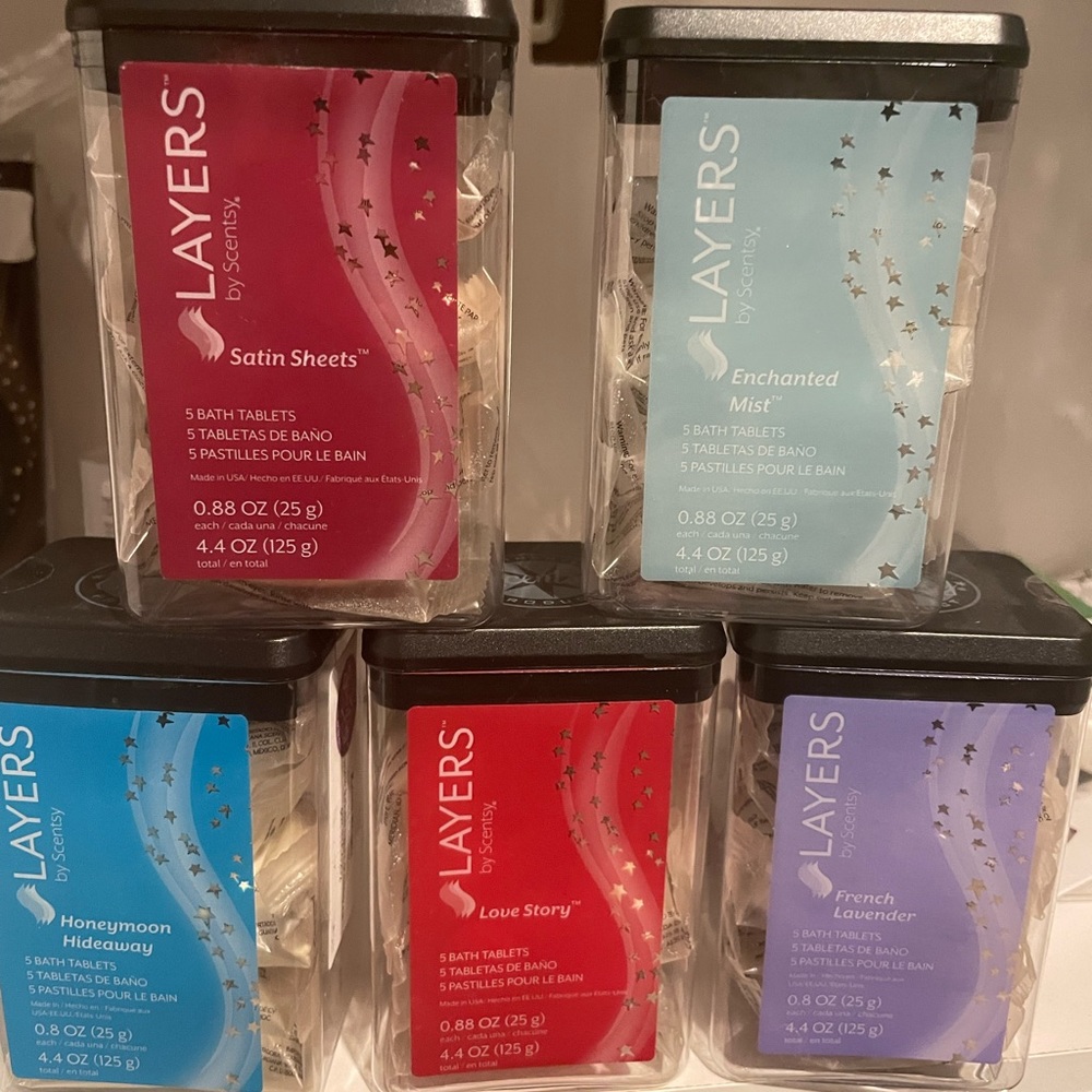 COPY - Scentsy shower tabs new